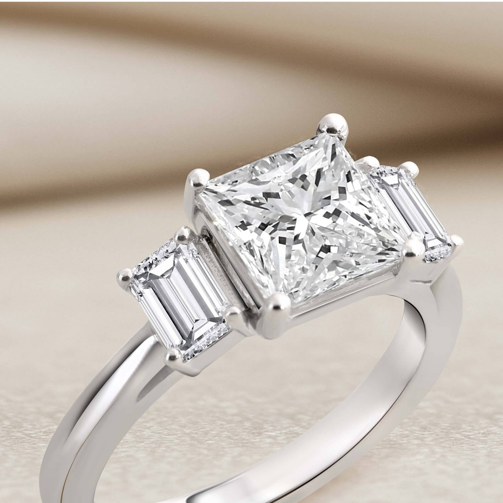 Shop by Three Stone Earrings Category